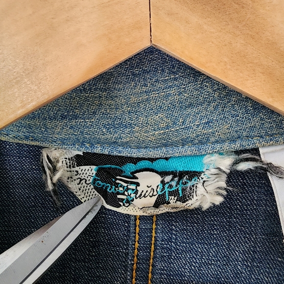 Antonio Guiseppe 70s Rare custom one of a kind denim & leather jacket - Picture 9 of 16